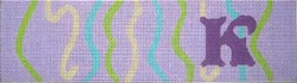 122 K Letter Frame Weight 8.75 x 2.50 18 Mesh Canvas Art By Barbi