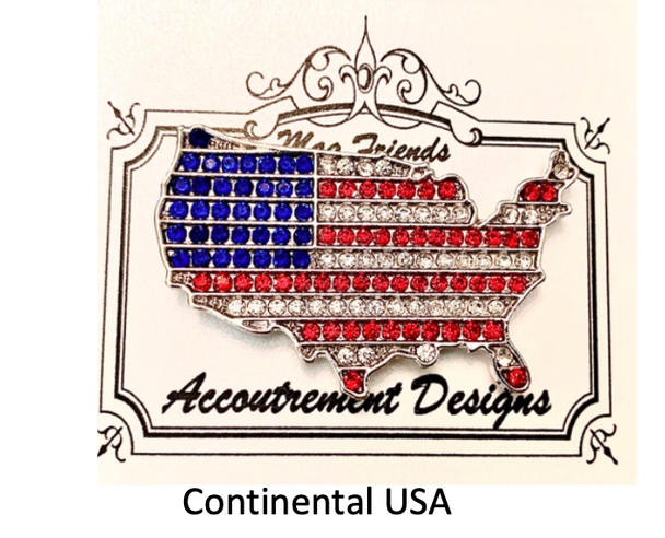 USA Continental Flag NEEDLEMINDER Magnet Accoutrement Designs