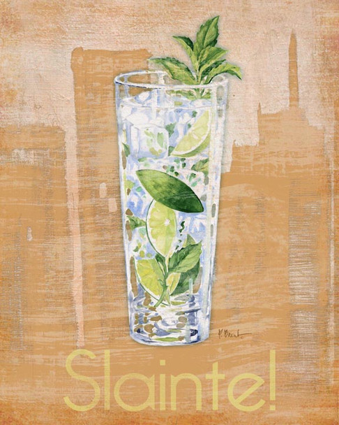 PB11618 Big City Cocktails - Mojito 9 x 11 18  Mesh Paul Brent The Collection Designs