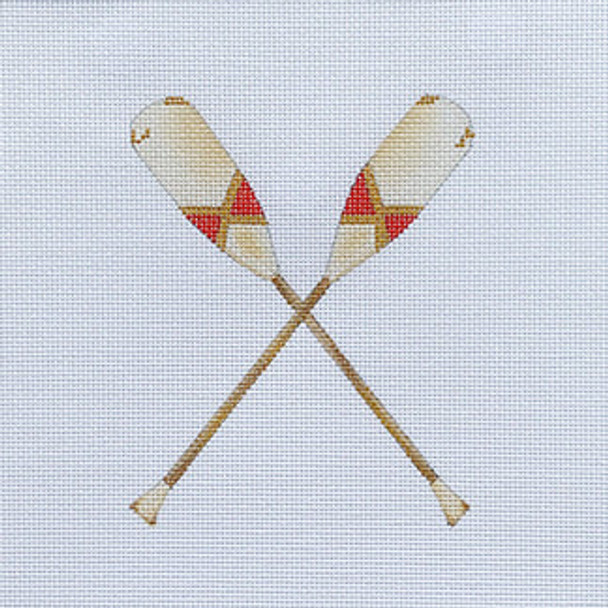 SF22 Oars Red 18M 5x5 Sara Fitz The Collection Designs