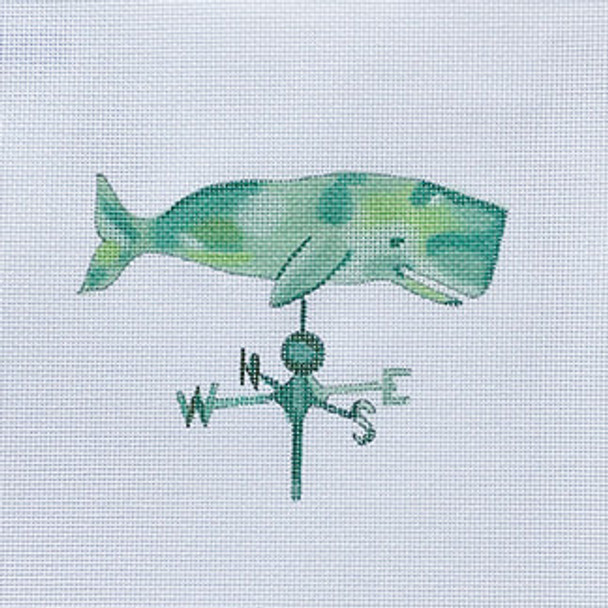 SF20 Whale Weathervane 18M 5x5 Sara Fitz The Collection Designs