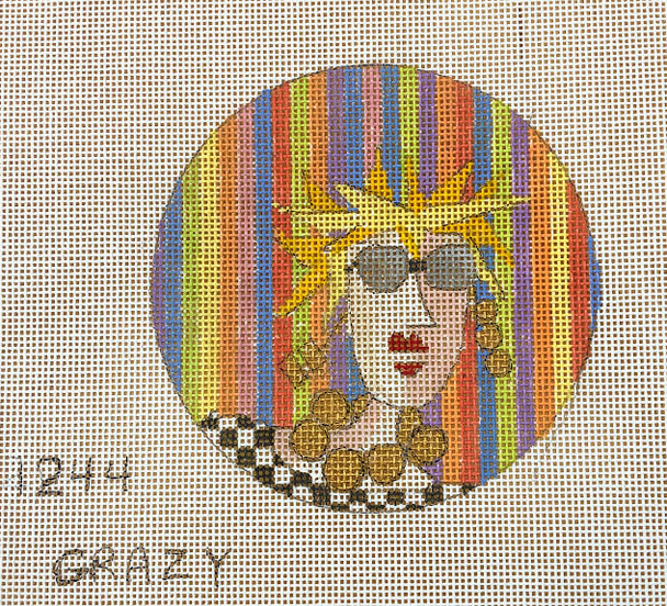 PM1244 Crazy 4"rd 18 Mesh Penny MacLeod The Collection Designs