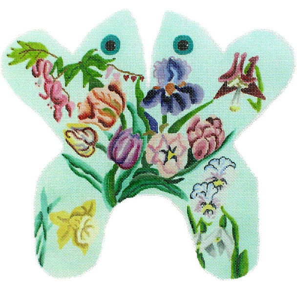 FR-27 Tulips small	 Mesh Needlepoint Of Back Bay (The Collection Designs)