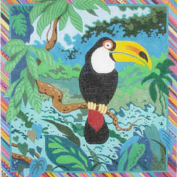 M-51 Parrot Mesh Needlepoint Of Back Bay (The Collection Designs)