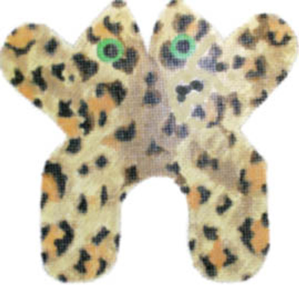 MFR4 Leopard Mini Mesh Needlepoint Of Back Bay (The Collection Designs)