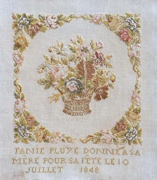 Fanie Pluye 1848  160 x 201 Reflets de Soie