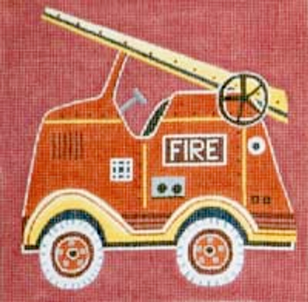 Maggie & Co. M-494	Fire Truck © Simon Hart 8-1/2 x 8-1/4”	13 Mesh