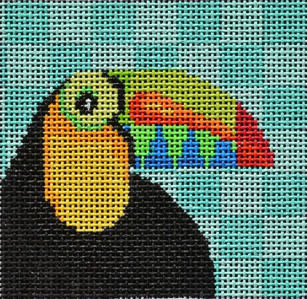IS805 Toucan Insert 3x3 18 mesh Two Sisters Designs