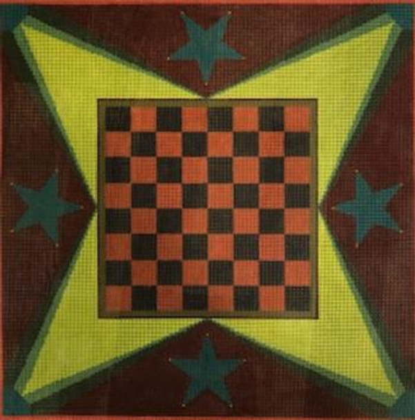 WK2086 Checkers 16X16 13 Mesh Cooper Oaks Designs