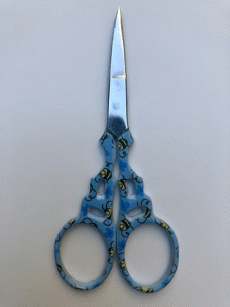 Dinky-Dyes DD-SC-78 Honeybee #3 (blue) Scissors