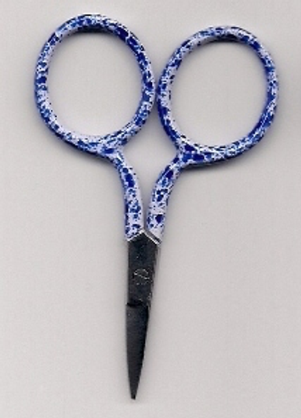 Dinky-Dyes DD-SC-42 Spotty Blue 2 1/2in Scissors