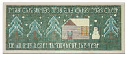 42 The Drawn Thread 18 Mesh Egg Shell Christmas Cheer 12.5 x 5