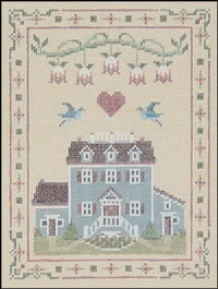 102 Country Home 5 x 7 inches 18 Mesh Holly Hill