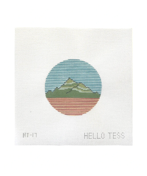 Hello Tess Designs HT17 Take me to the Mountains​ 4’ round 18 mesh