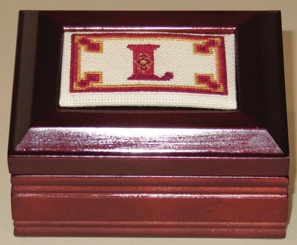 99841 Mini Presentation Box Cherry Finish (2x3" Design)Sudberry Pattern Not Included