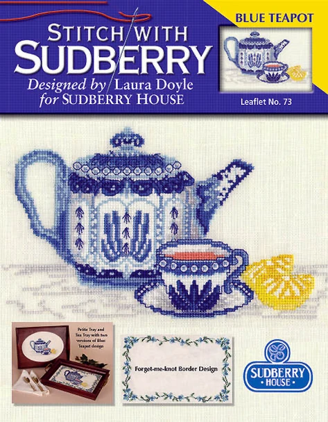 #73 Blue Teapot  Sudberry