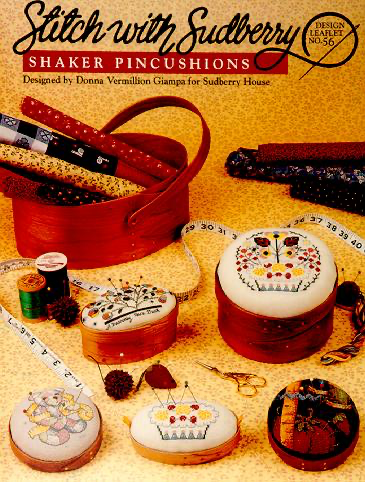 #56 Shaker Pincushions Sudberry