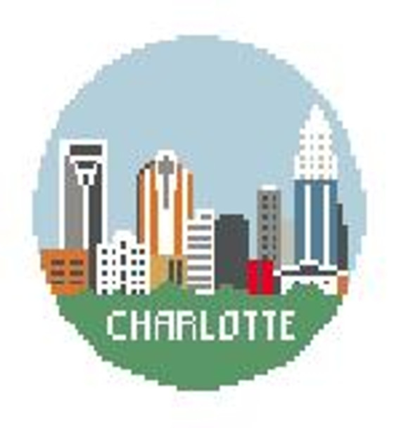 BT911 Charlotte, NC 4" Diameter 18 Mesh Kathy Schenkel Designs