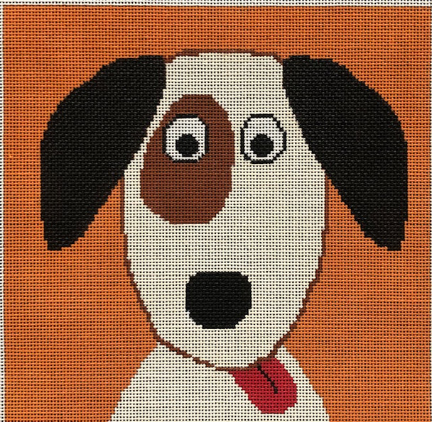 ASIT334 Puppy 10X10 13 Mesh A Stitch In Time