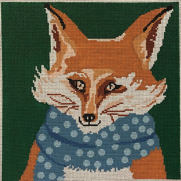 ASIT309 Fox 10X10  13 Mesh A Stitch In Time