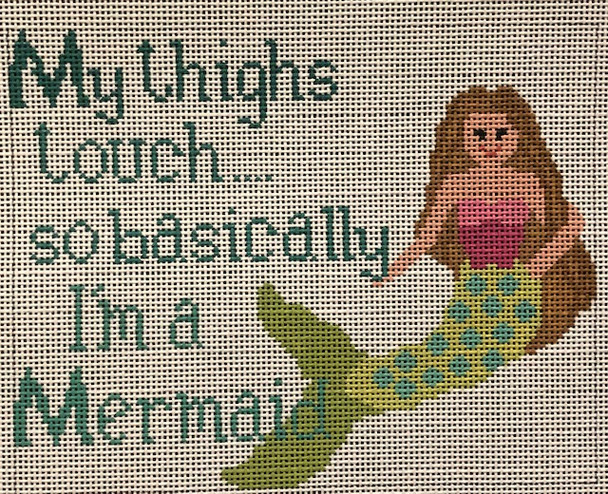 ASIT317	Mermaid Sign		8X7		 13 Mesh A Stitch In Time