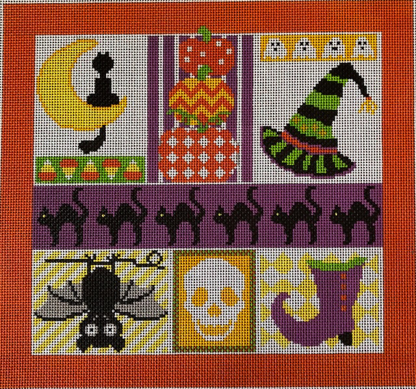 ASIT245	Halloween		12X11	 13 Mesh A Stitch In Time