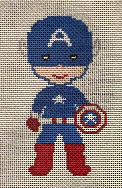 ASIT221N	Captain America	3X5	 18 Mesh A Stitch In Time