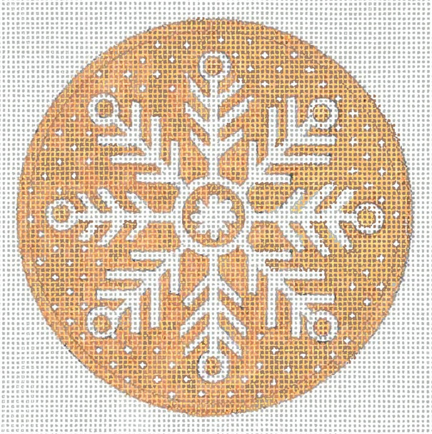 JG-155 Ornament Snowflake III 18ct, 4.5” Diameter  Janice Gaynor