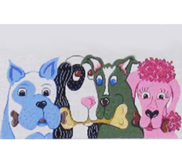 86116	CLU	Clutch purse, colorful dogs	07 x 11	13 Mesh Patti Mann
