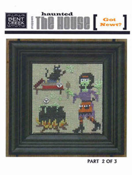 Haunted House-Got Newt? beads included 56 x 60 by Bent Creek 11-2233 