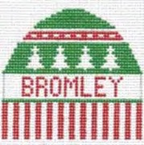 Bromley Mountain Vermont Square 3.5 x 4 13 Mesh Doolittle Stitchery H102