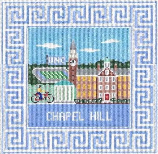 Chapel Hill  North Carolina Square 8.75 x 8.75 13 Mesh Doolittle Stitchery S329