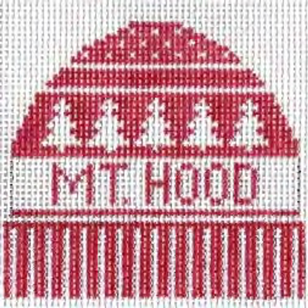 Mt. Hood, OR 3.5 x 4 13 Mesh Doolittle Stitchery H190