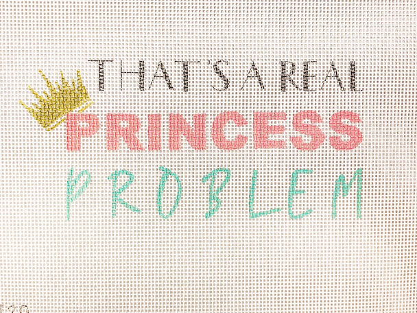 Daily Inspiration DI20 Real Princess Problem 8x4.5 13 Mesh Oasis Needlepoint