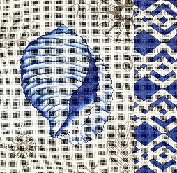 EV-13 Tahitian Seashell 11" x 11" 18Mesh Love You More