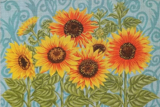 EV-14 Sunflower Medley 11" x 7" 18 Mesh Love You More