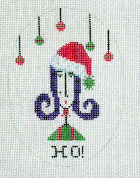 JH-17 Ho! Ornament  31⁄2 x 5 18 Mesh JOEY HEIBURG-DOLLY MAMA