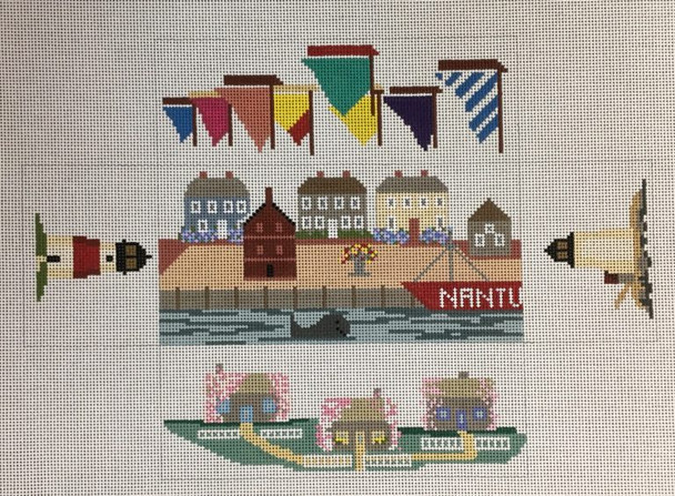 JP318 NANTUCKET BRICK COVER 13M 10′′ x 14.5′′ Julie Paukert Designs