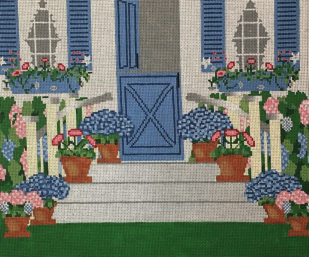 NL86 SUMMER DOORWAY 10′′ x 12′′ 18 Mesh SEA BREEZE BY J&J GRAPHICS