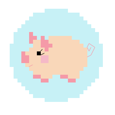 FS-ANi Pig 2" Diameter 18m Funda Scully 