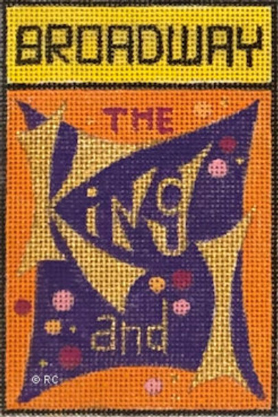 HO2097 THE KING AND I 3 X 4.5, 18 Mesh Raymond Crawford Designs
