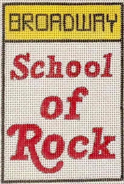 HO3035 SCHOOL OF ROCK 3 X 4.5, 18 MESH Raymond Crawford Designs