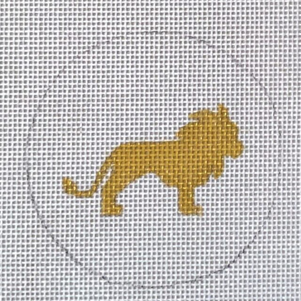 HO3072 LION 4 inch round 18 Mesh Raymond Crawford Designs