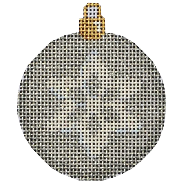 CT-1496S Snowflake Mini Ball/Silver 3” x 3.25” 18 Mesh Associated Talents 