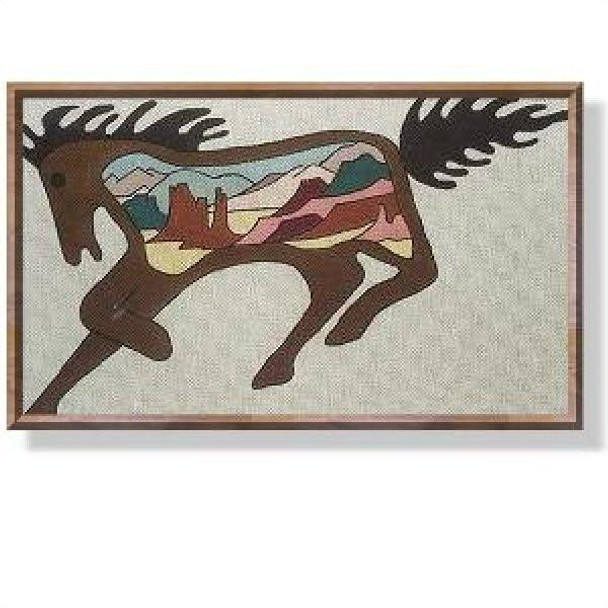 HP1007	Painted Pony	15 x 9	18 Mesh  DESIGNS BY JULIE SACKET Quail Run Designs