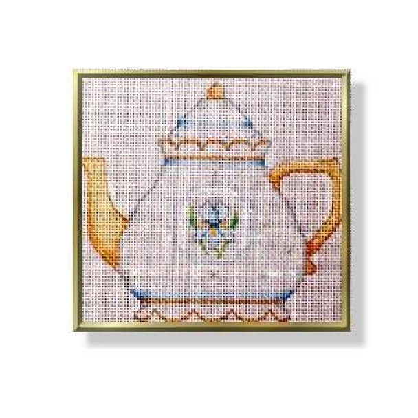 CD271*	Teapot Iris	3.5"	18 Mesh DESIGNS BY CAROL DUPREE Quail Run Designs