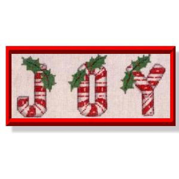 CD765B*	Candy Cane Joy	2.5 x 6	18 Mesh With Stitch Guide  DESIGNS BY CAROL DUPREE Quail Run Designs