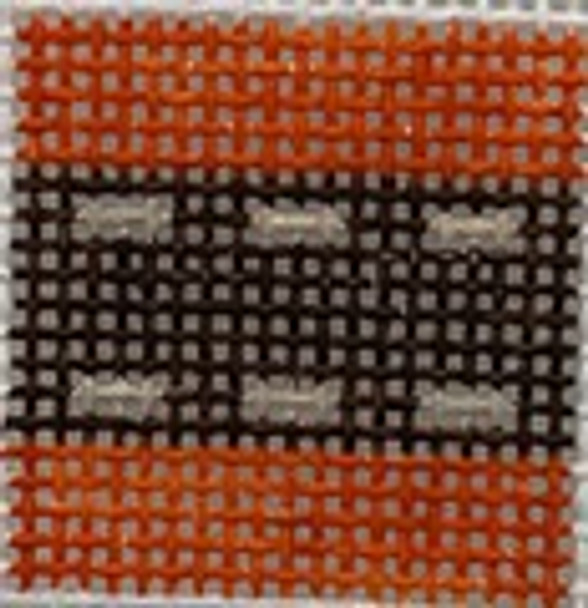 244-BROWN RIBBON 1 Inch Square, 18 Mesh Point2Pointe