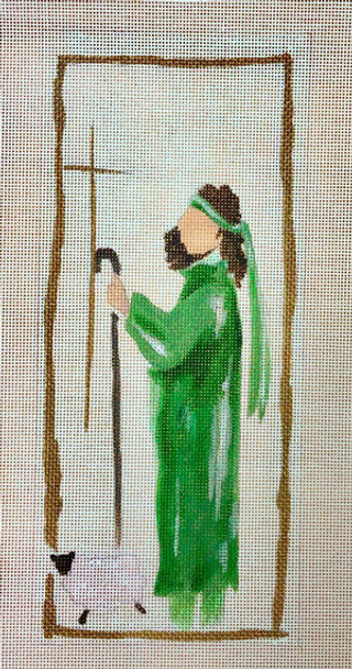CM-33 Nativity joseph 18 mesh 4.5 x 10 Camilla Moss