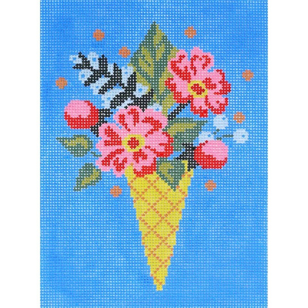 AC061 FLOWER CONE 6 X 8.25 13 Mesh Abigail Cecile